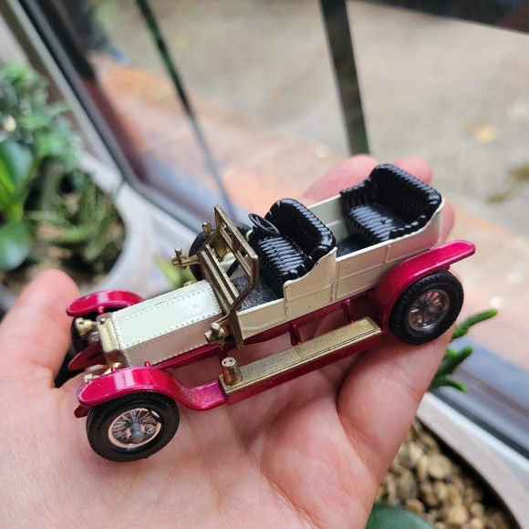 Vintage Lesney Y-10 1906 Rolls-Royce Silver Ghost Matchbox Toy Car - Picture 11 of 16